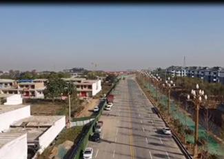 工程业绩----灯（浪花）绽放渭南